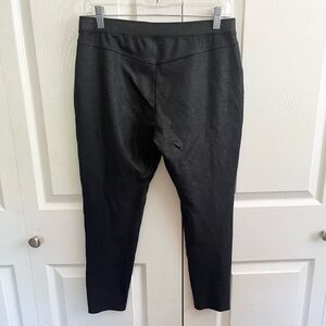 LOFT Black Cropped Ponte Pants